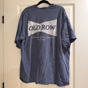 University of Alabama Old Row Blue Men's Shirt
